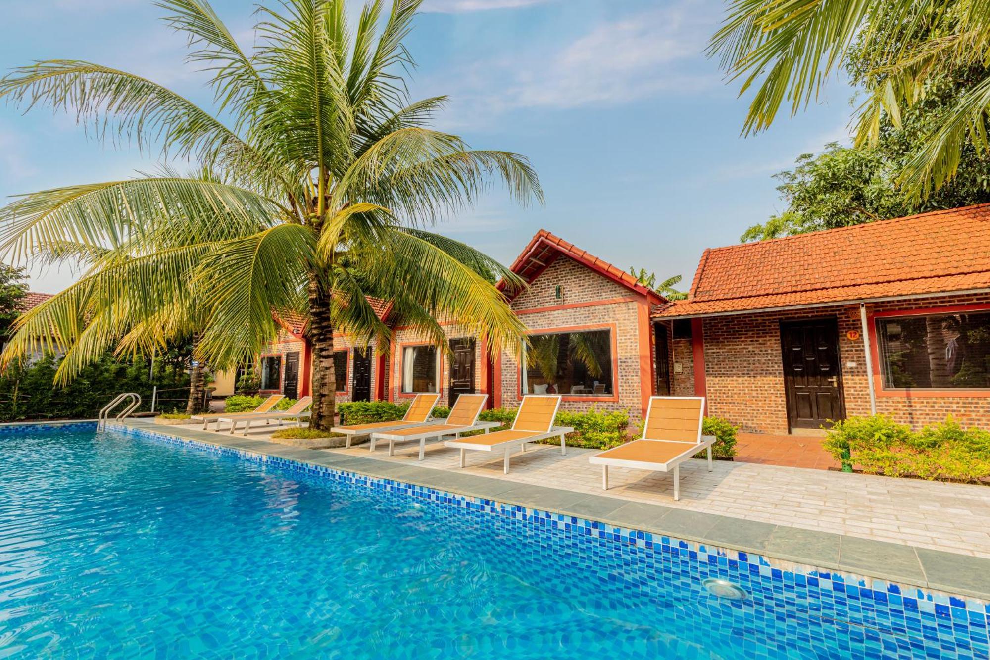 Tam Coc Green Garden Bungalow Ninh Binh Exterior foto