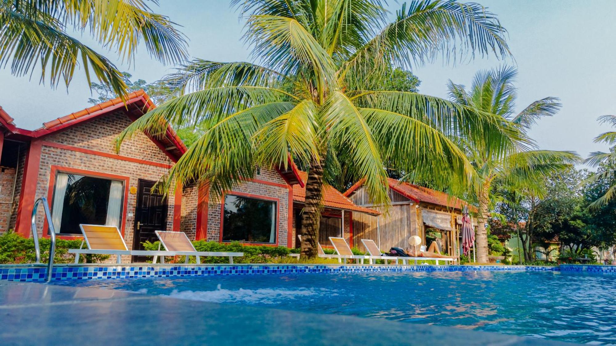 Tam Coc Green Garden Bungalow Ninh Binh Exterior foto